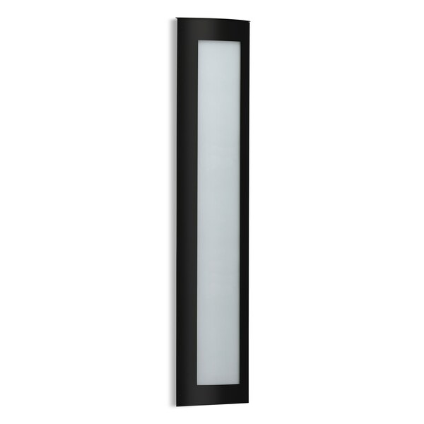 Besa Lighting Expo 38 Outdoor, White Acrylic, Black Finish, 1x48W LED EXPO38-WA-LED-BK - main